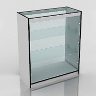 Прилавок витрина торговый для магазина, остекленный, из ЛДСП ПР-3